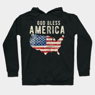 Independence Day -God Bless America 4th of July Gift Hoodie